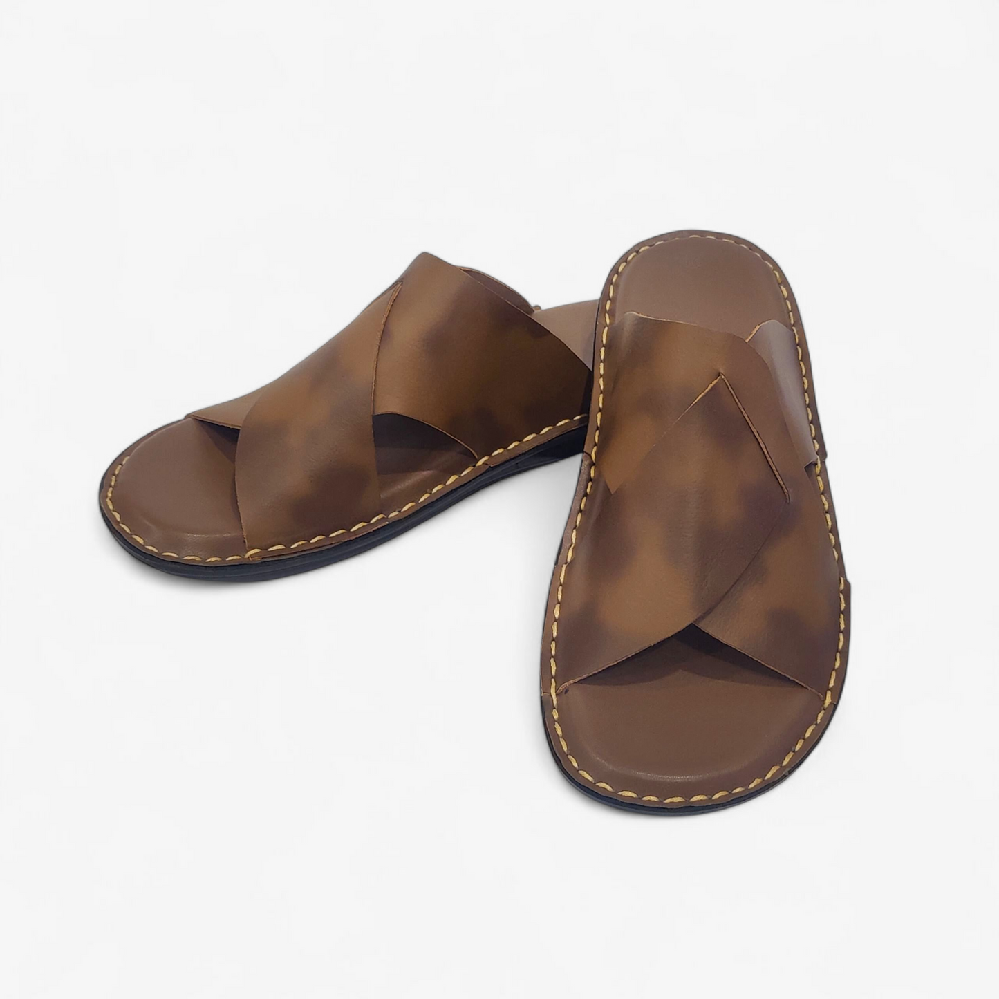 Handmade Leather Slippers (TC-61)