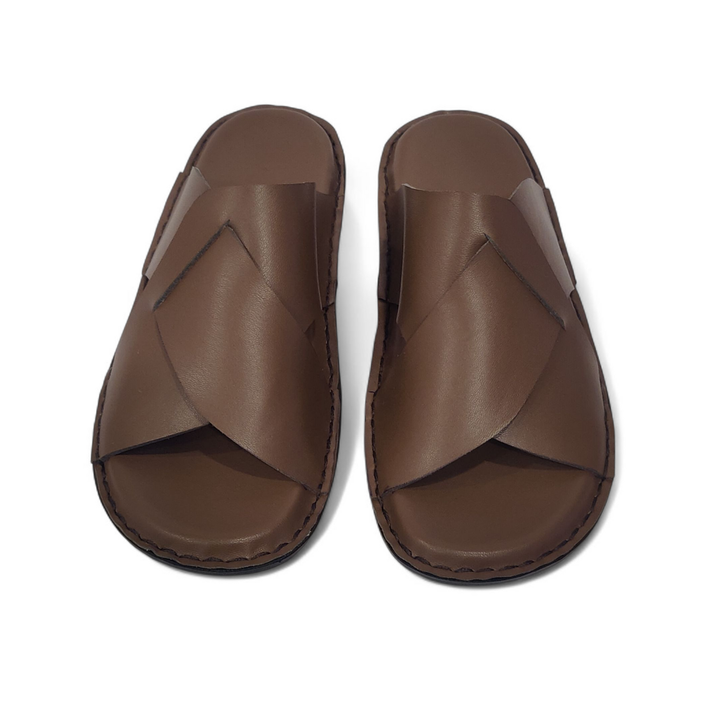 Handmade Leather Slippers (TC-66)