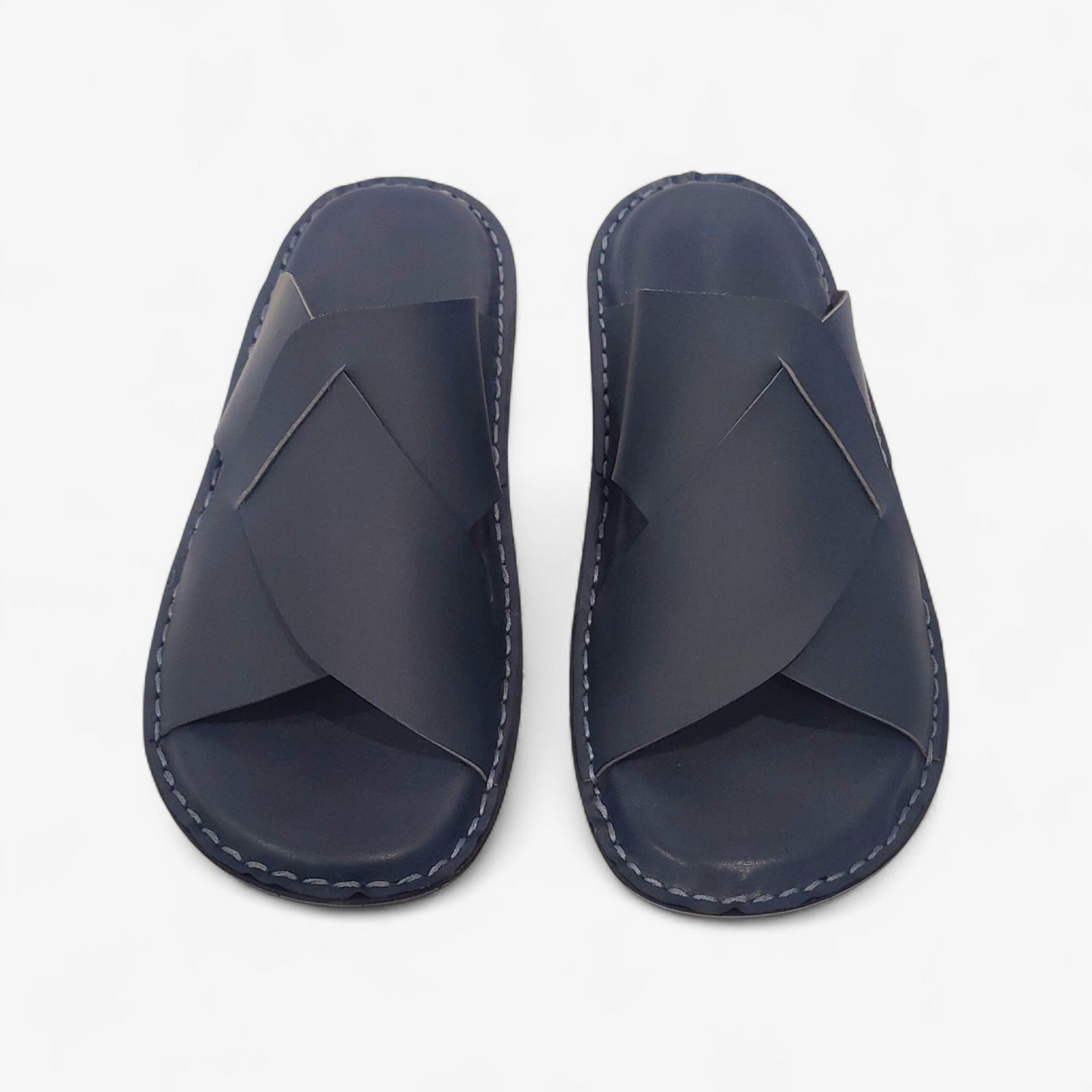 Handmade Leather Slippers (TC-65)