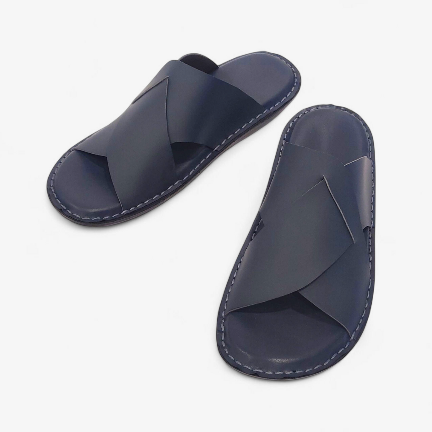 Handmade Leather Slippers (TC-65)