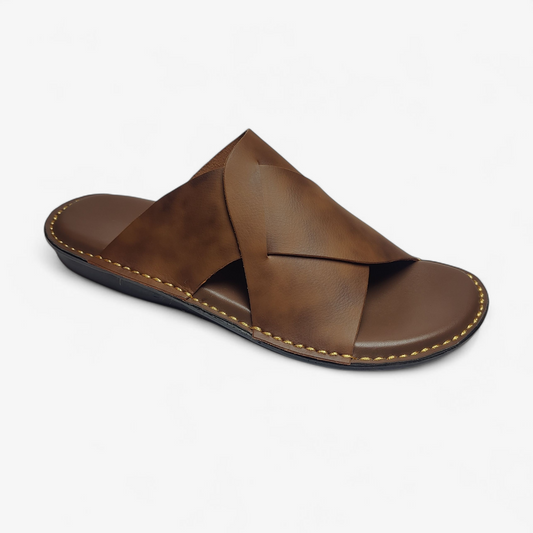 Handmade Leather Slippers (TC-61)