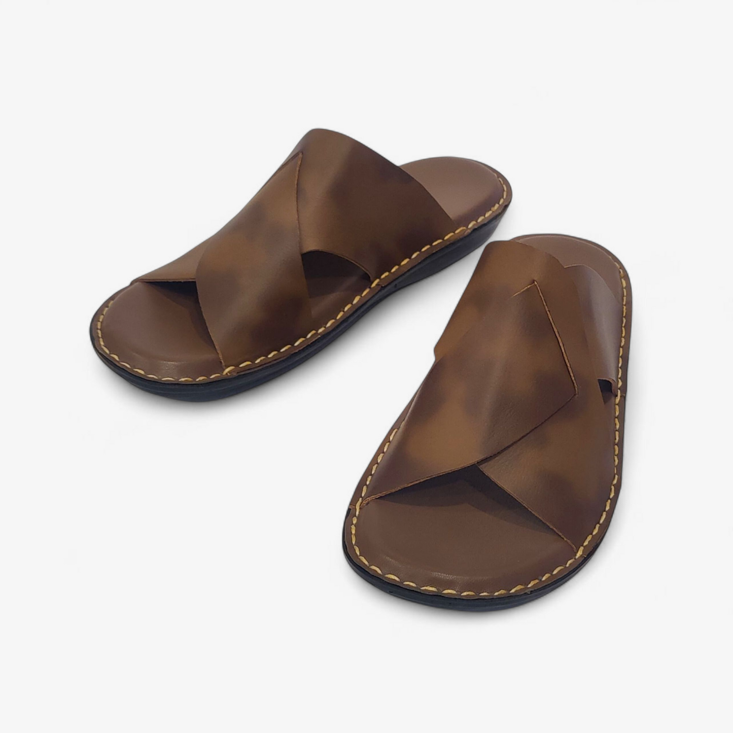 Handmade Leather Slippers (TC-61)