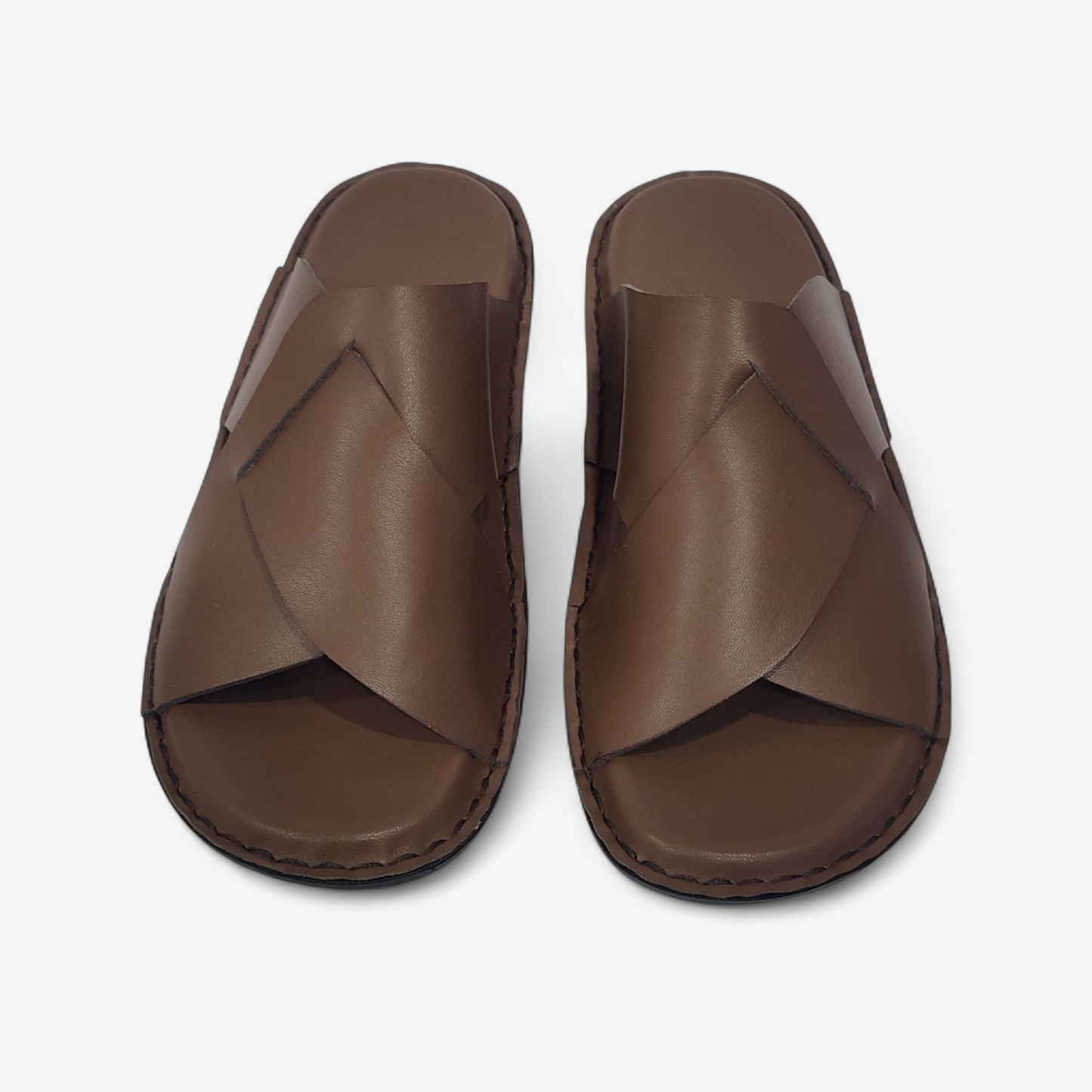 Handmade Leather Slippers (TC-66)