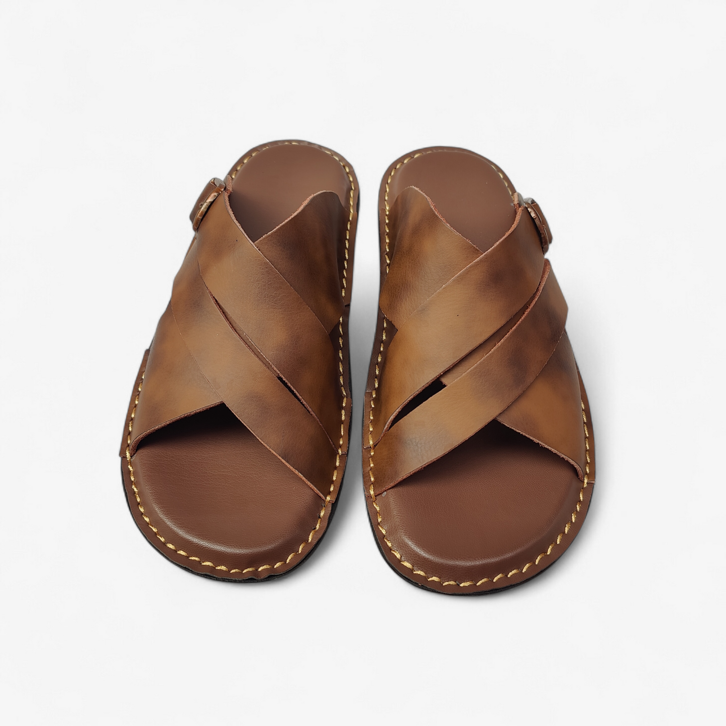 Handmade Leather Slippers (TC-93)