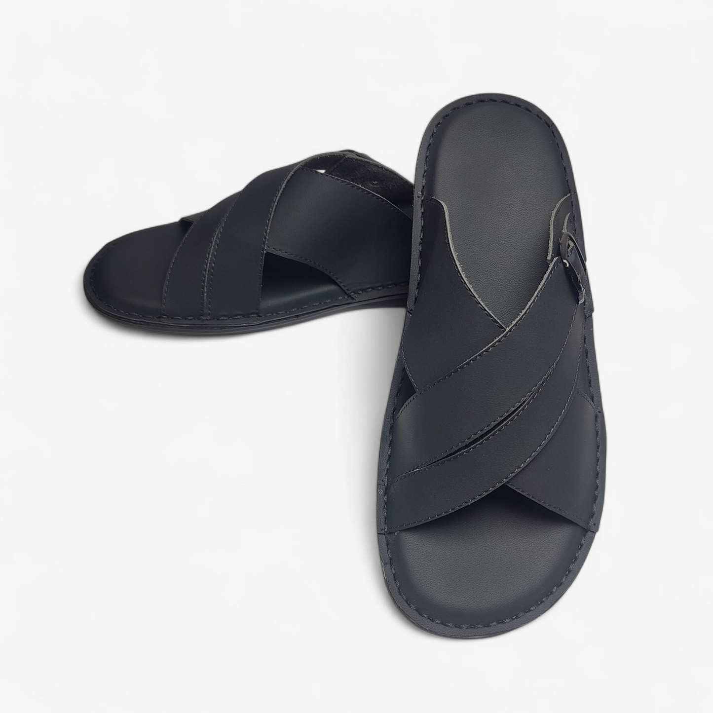 Handmade Leather Slippers (TC-91)