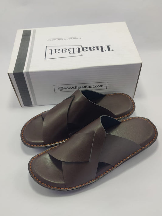 Dark Brown Slippers (TC-66)