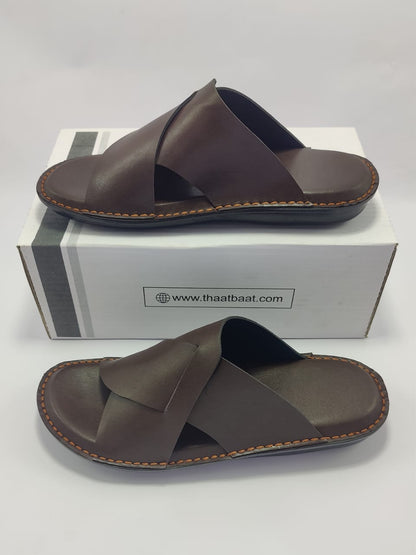 Dark Brown Slippers (TC-66)