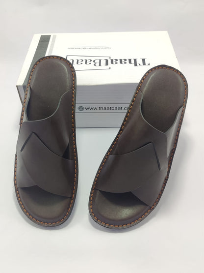 Dark Brown Slippers (TC-66)