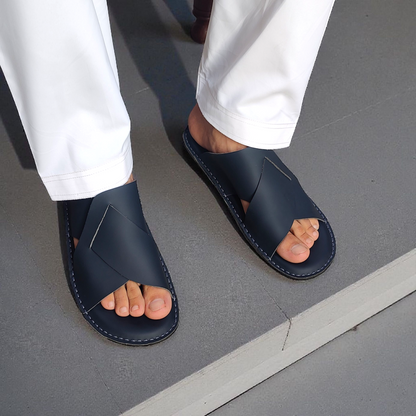 Handmade Leather Slippers (TC-65)