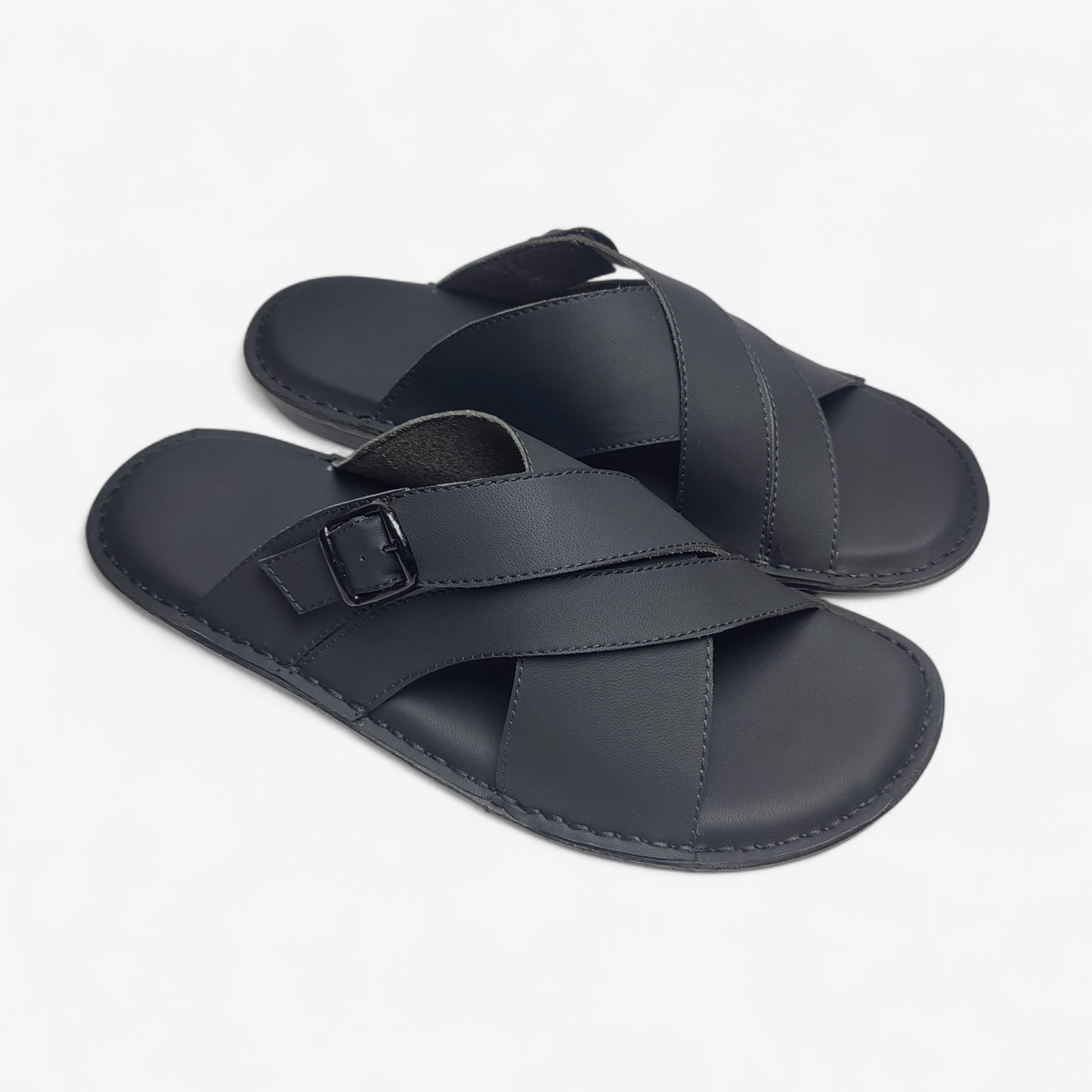 Handmade Leather Slippers (TC-91)