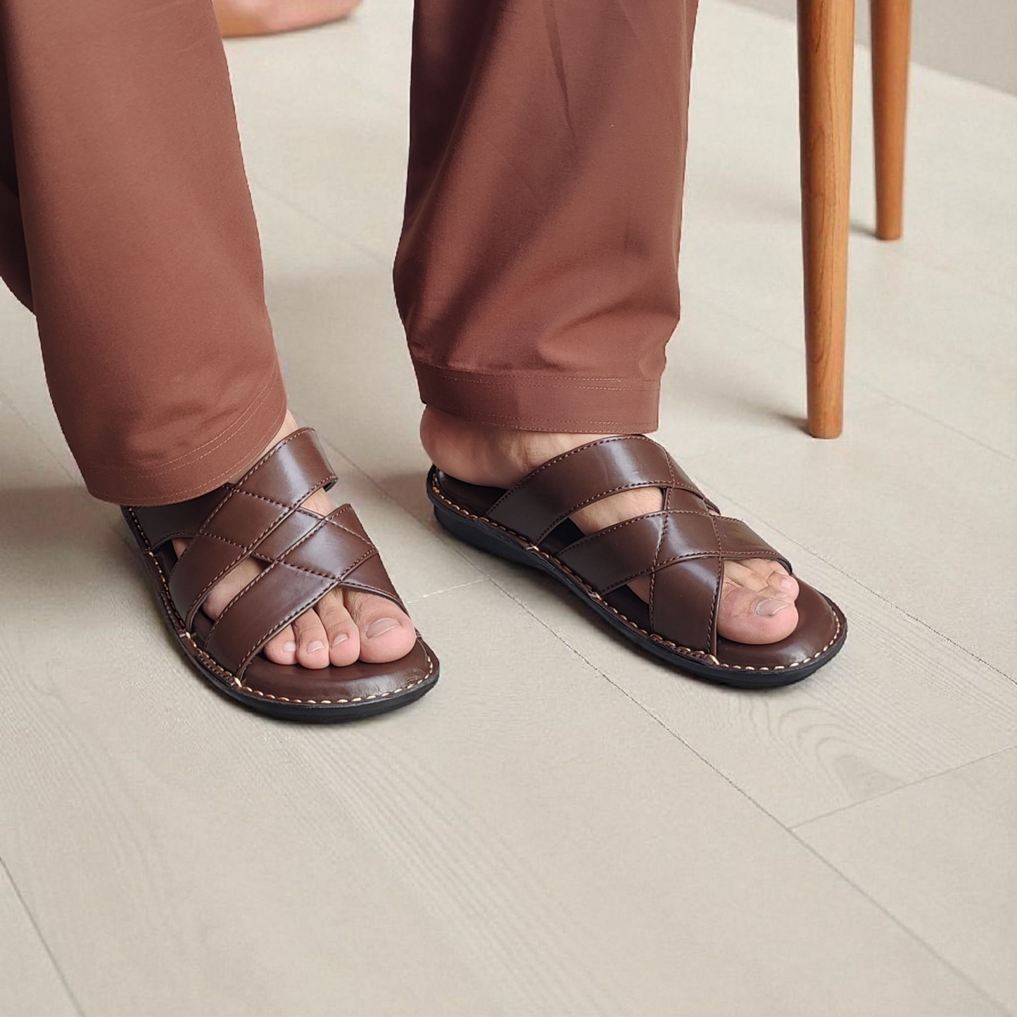 Handmade Peshawari Slippers (TS-81)