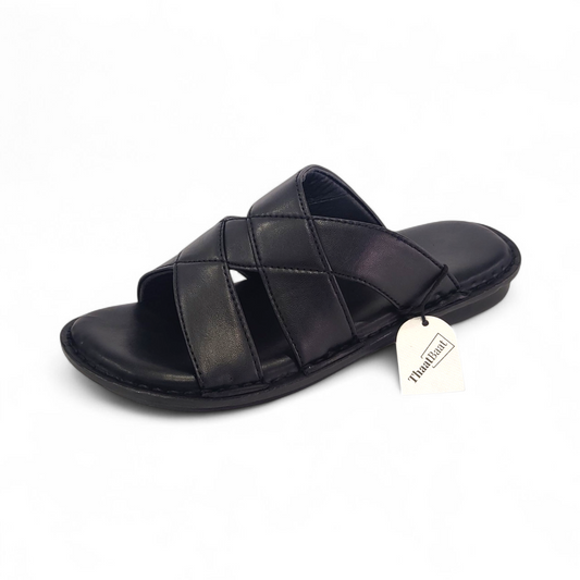 Handmade Leather Slippers (TS-82)