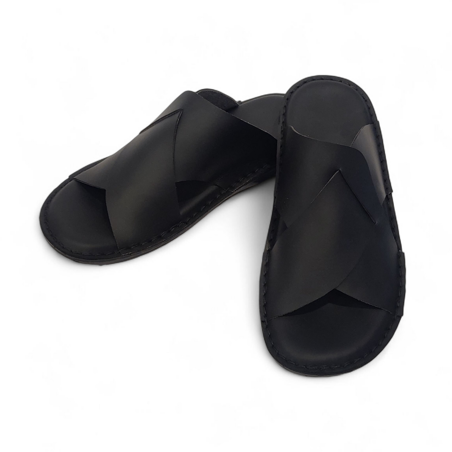 Handmade Leather Slippers (TC-63)