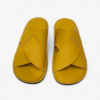 Handmade Leather Slippers (TC-62)