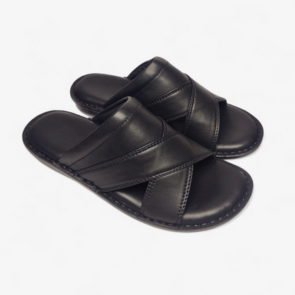 Handmade Leather Slippers (TS-78)