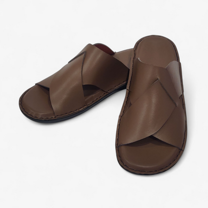 Handmade Leather Slippers (TC-66)