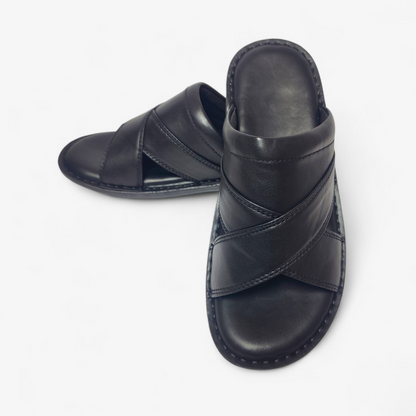 Handmade Leather Slippers (TS-78)