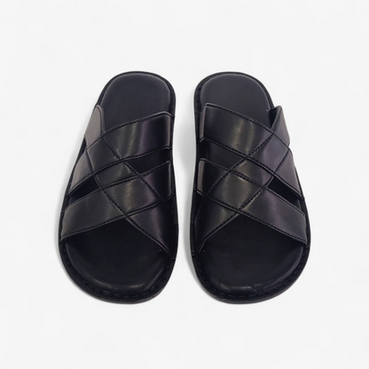 Handmade Leather Slippers (TS-82)