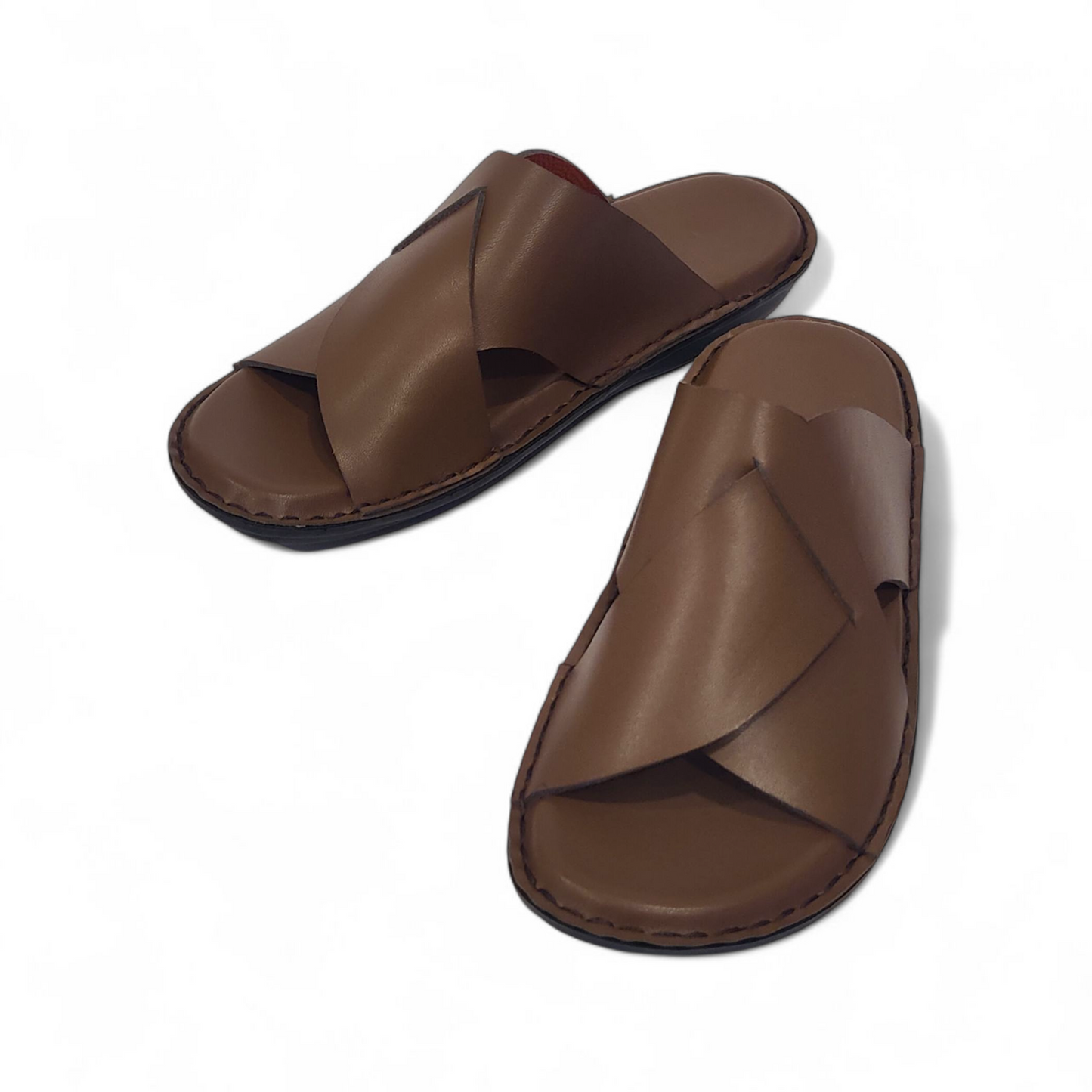 Handmade Leather Slippers (TC-66)