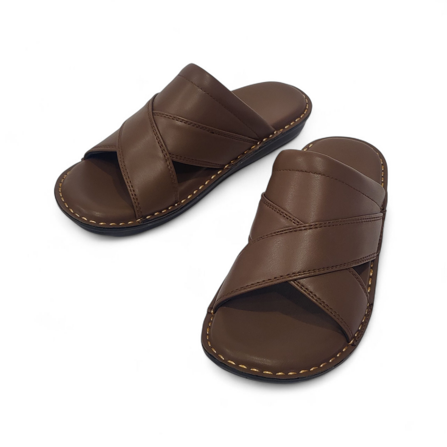 Handmade Leather Slippers (TS-77)