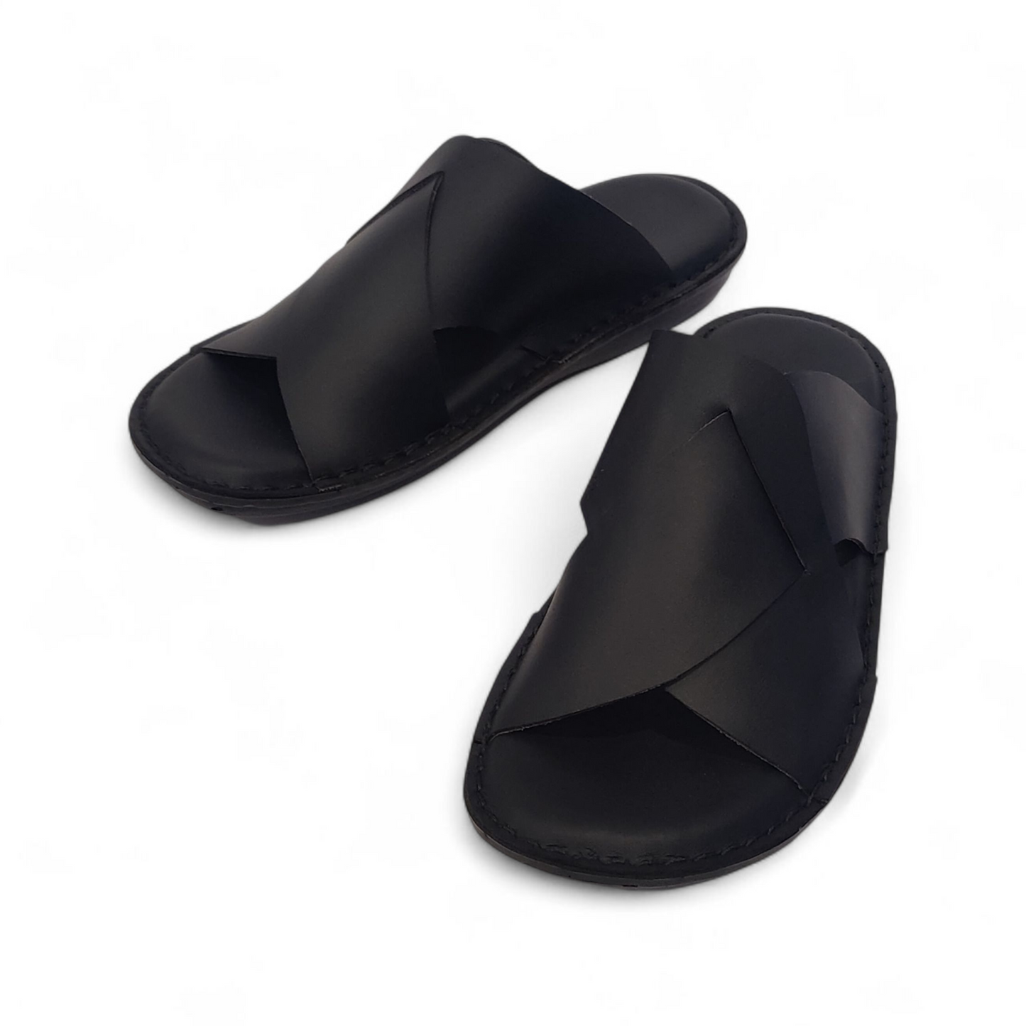 Handmade Leather Slippers (TC-63)