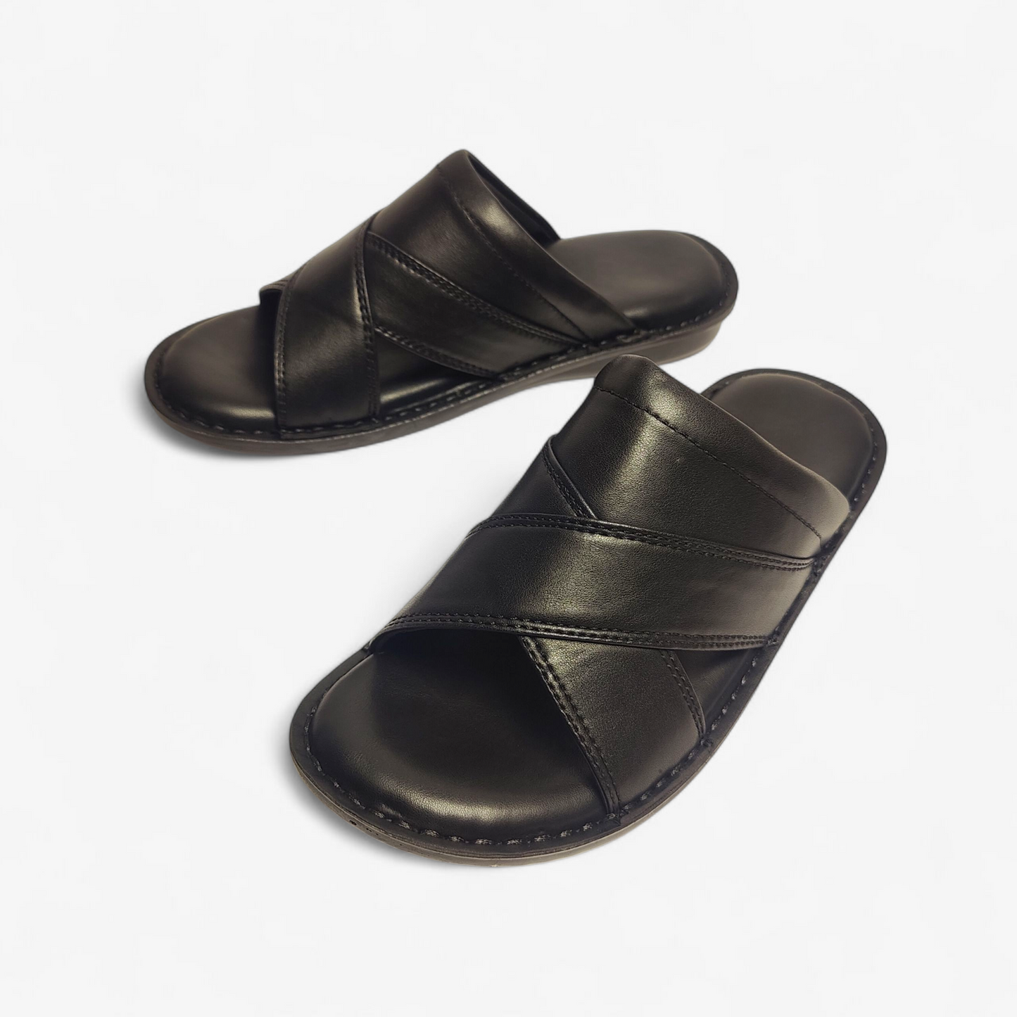 Handmade Leather Slippers (TS-78)