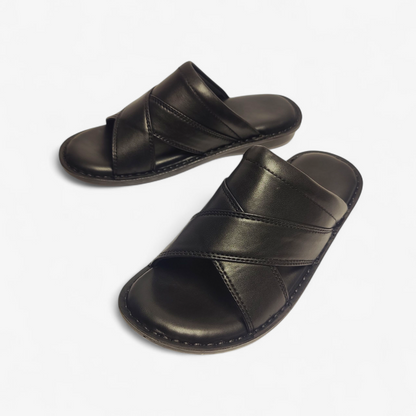 Handmade Leather Slippers (TS-78)