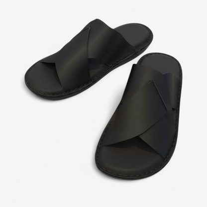 Handmade Leather Slippers (TC-63)