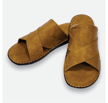 Handmade Leather Slippers (TS-79)