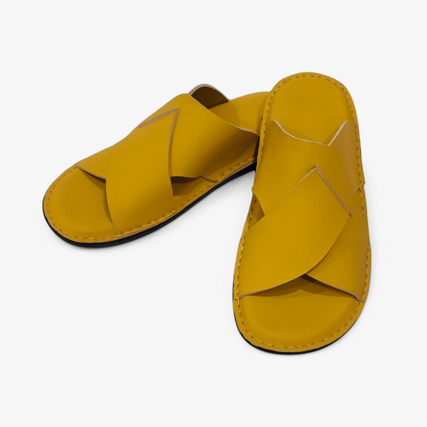 Handmade Leather Slippers (TC-62)