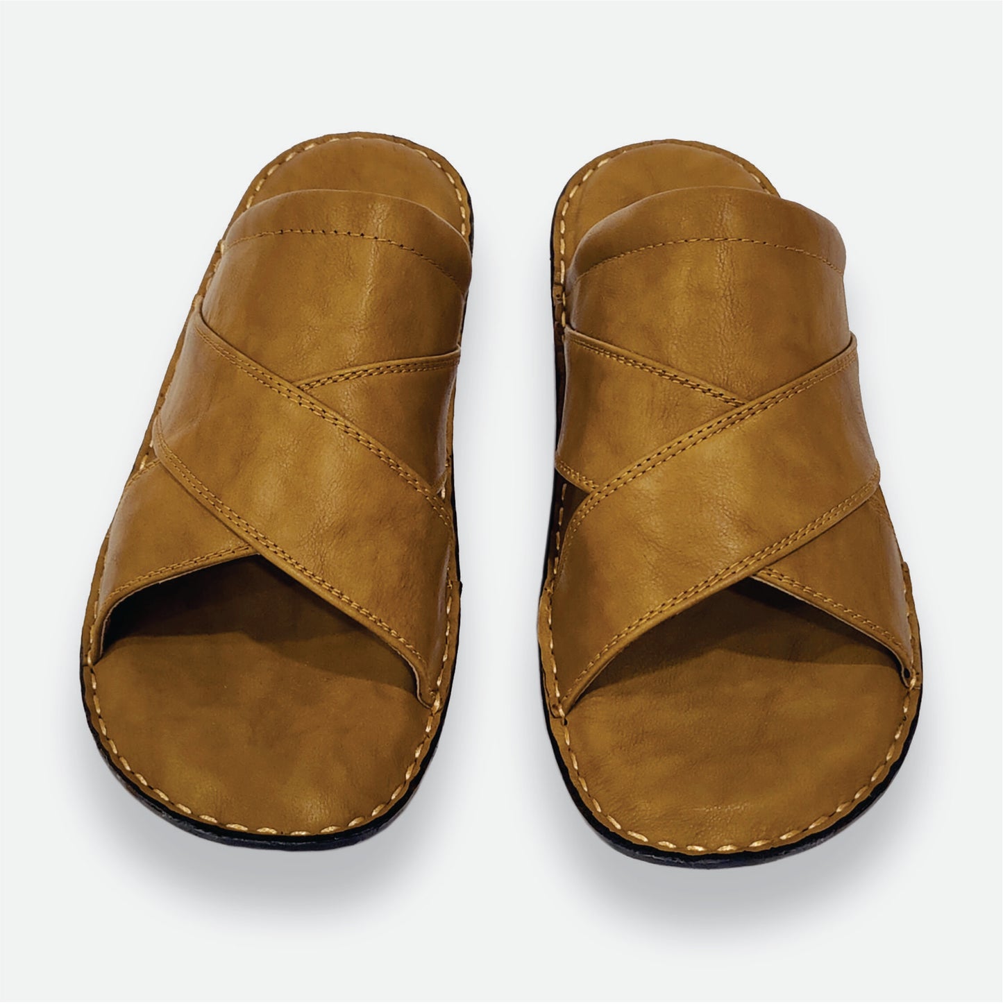 Handmade Leather Slippers (TS-79)