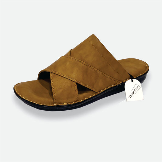 Handmade Leather Slippers (TS-79)