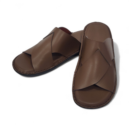 Handmade Leather Slippers (TC-66)