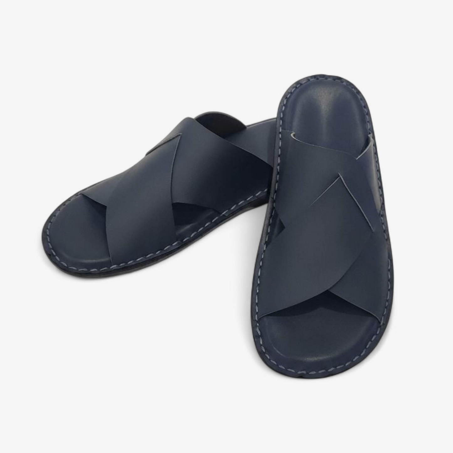 Handmade Leather Slippers (TC-65)