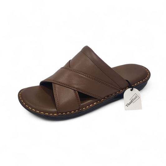 Handmade Leather Slippers (TS-77)