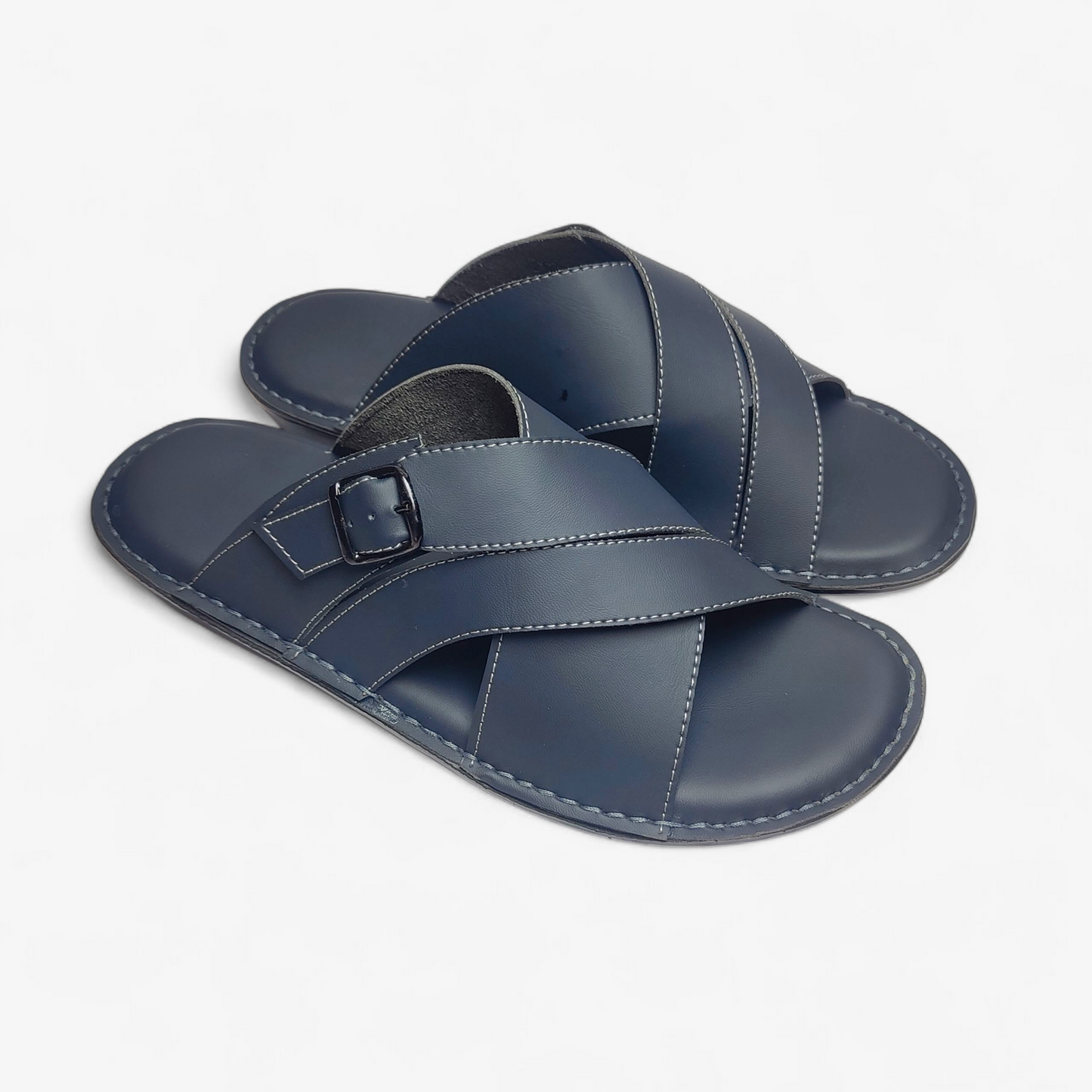 Handmade Leather Slippers (TC-92)