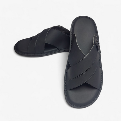 Handmade Leather Slippers (TC-91)