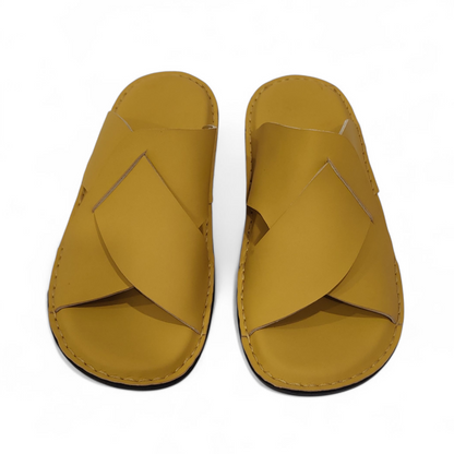 Handmade Leather Slippers (TC-62)